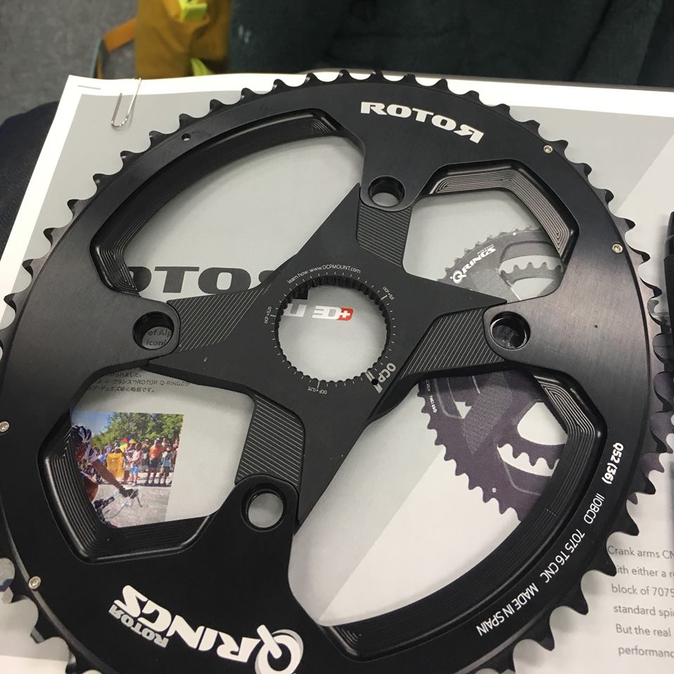 ROTOR ALDHU 3D+ 2019 Q-rings 150 155 160 165 DIRECT MOUNT SPIDER